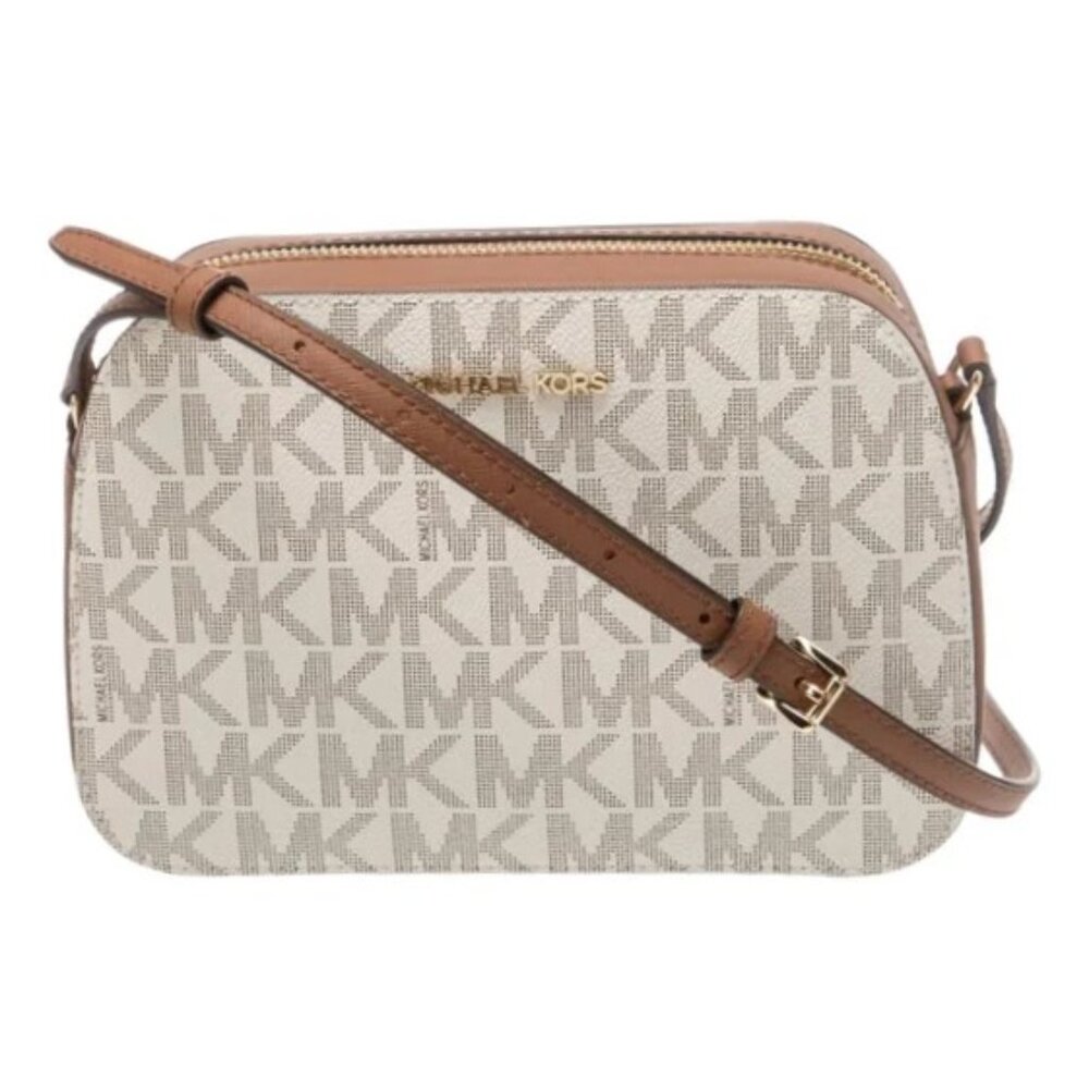 SALE! ✅ NWT Michael Kors Houston Logo LG Zip Crossbody Bag ✨ NWT